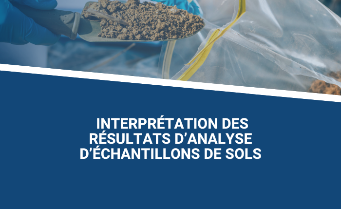 Formation sur l’interprétation des résultats d’analyse d’échantillons de sols