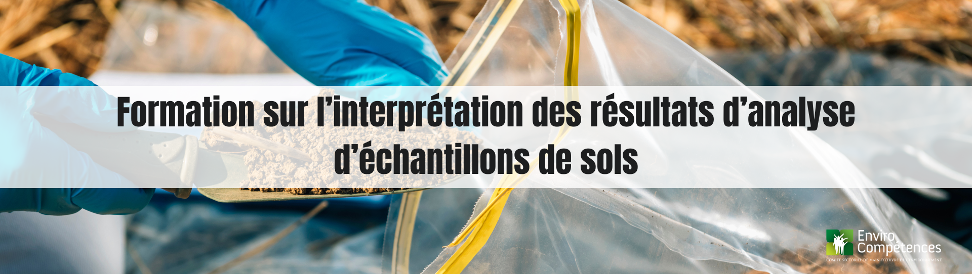Formation sur l’interprétation des résultats d’analyse d’échantillons de sols
